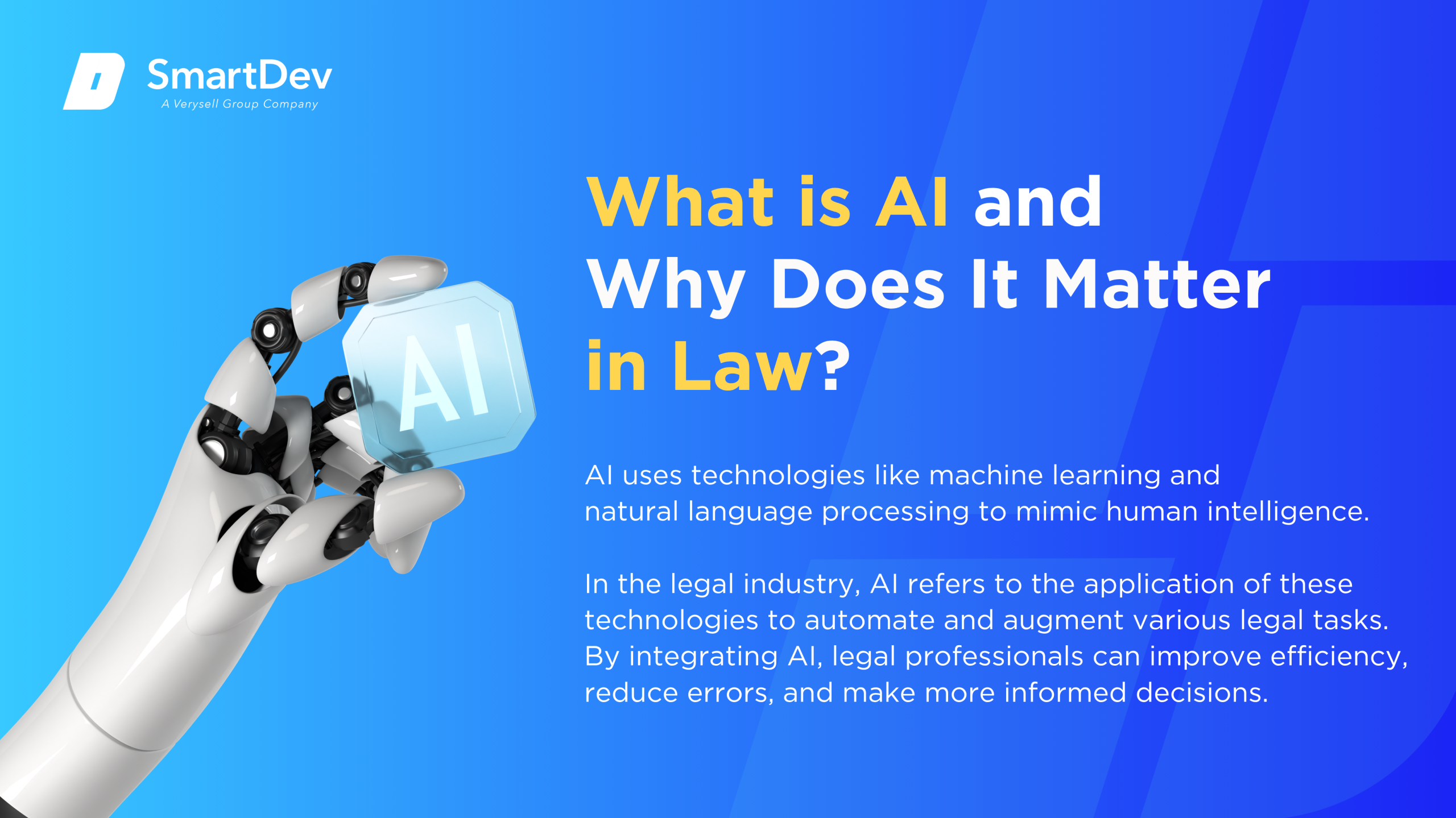 AI in the Legal Industry: Enhancing Efficiency and Accuracy