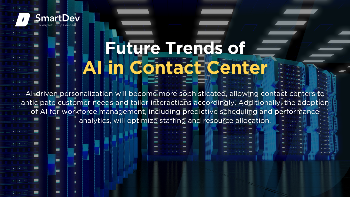 Future trends in AI for contact centers