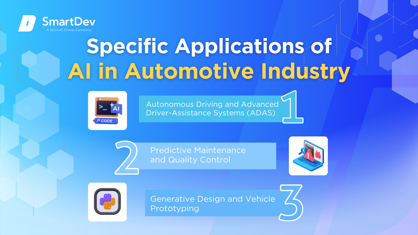 Key Applications of AI in Automotive Industry