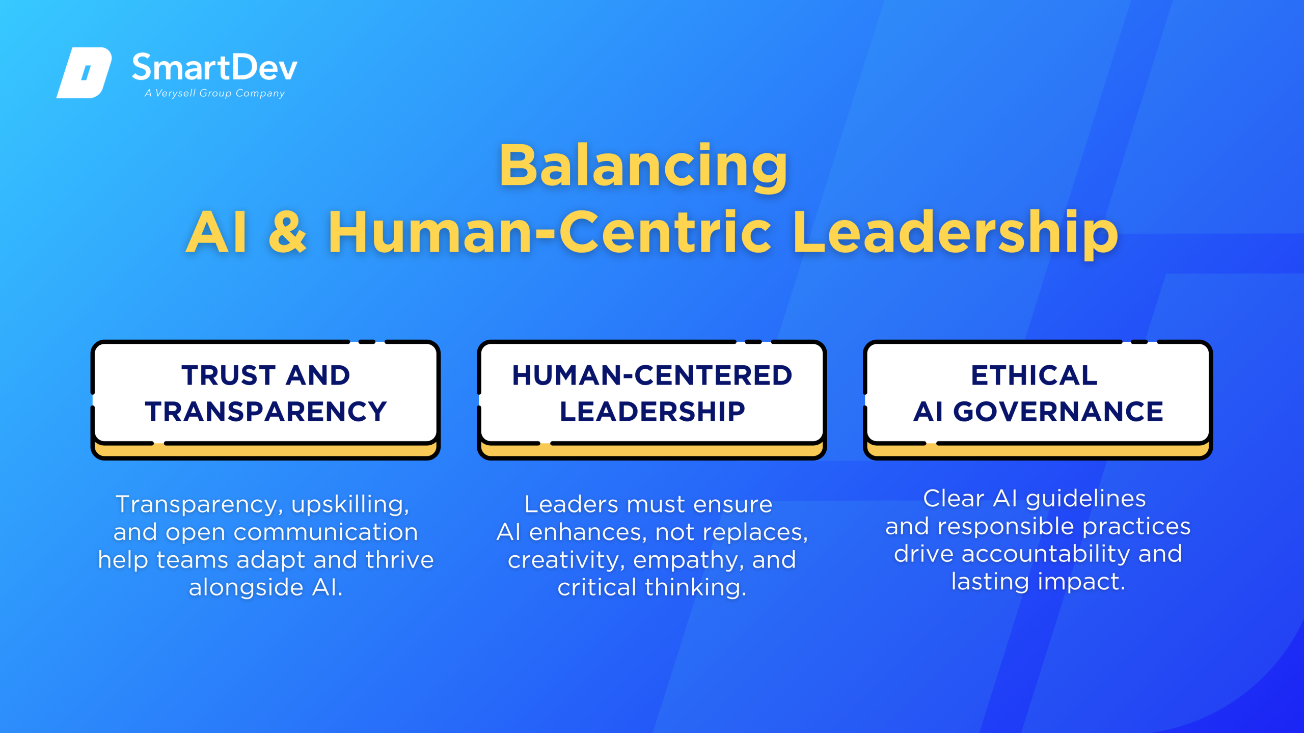 Balancing AI & Human-Centric Leadership 